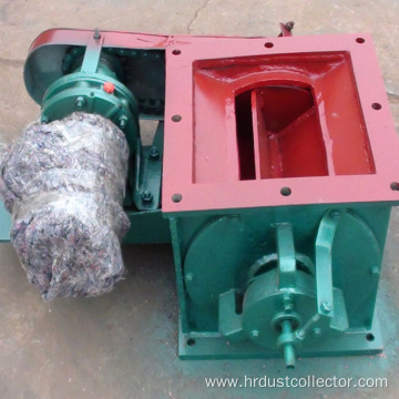 General low pressure rotary valve for silo dump